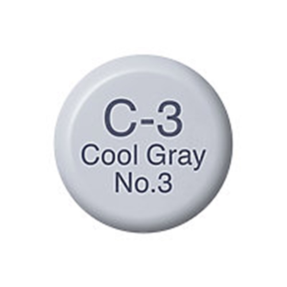 Copic, Ink Refill, 12ml, C3, Cool Gray, No. 3